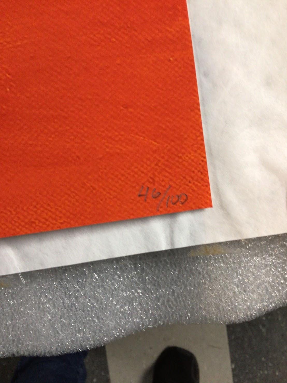 Impression à l'encre d'archives signée Alex Katz « Big Smile (Vivien) » 2021 3