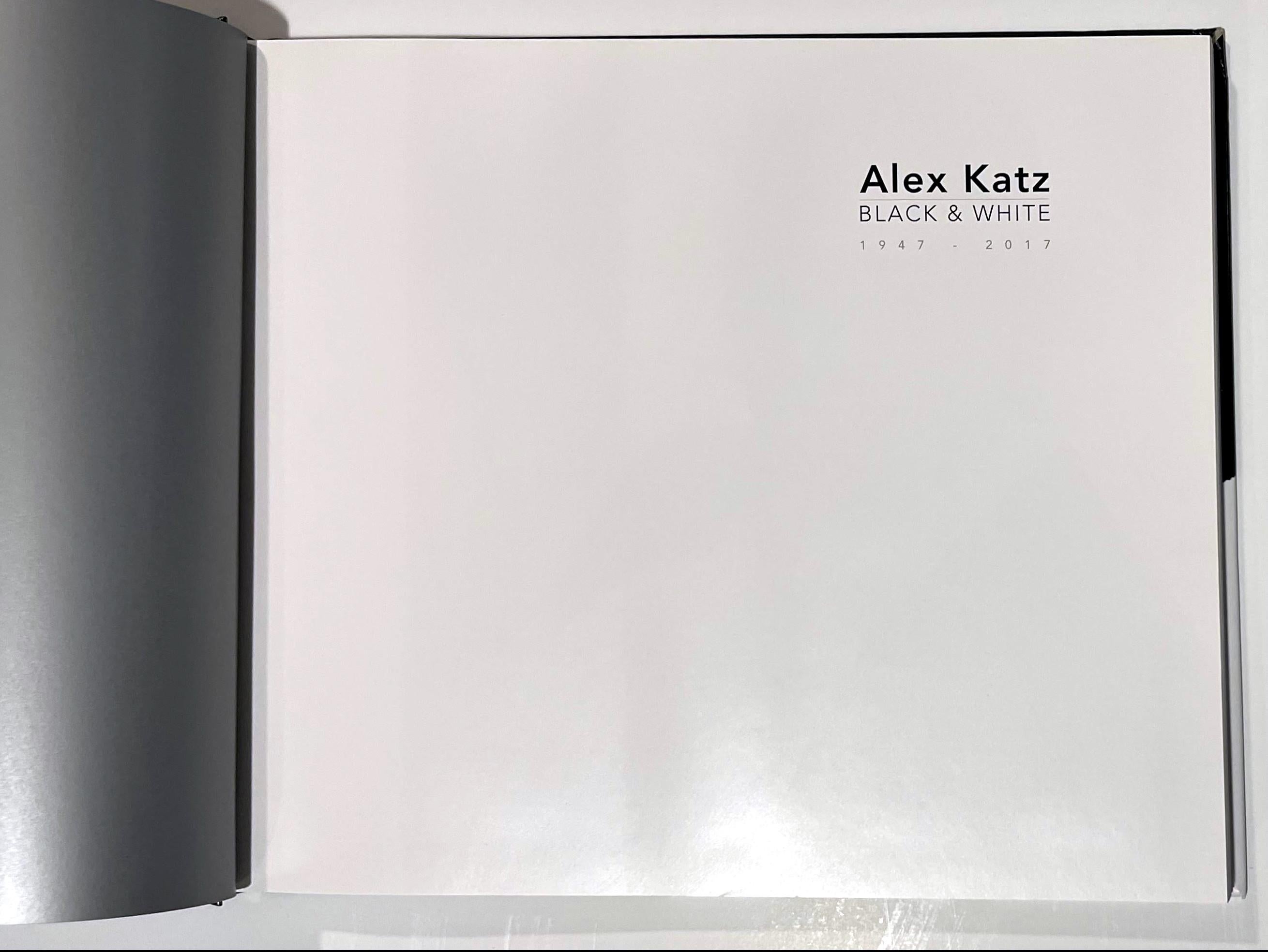 Monograph: Alex Katz Black and White (Hand signed by Alex Katz) For Sale 5