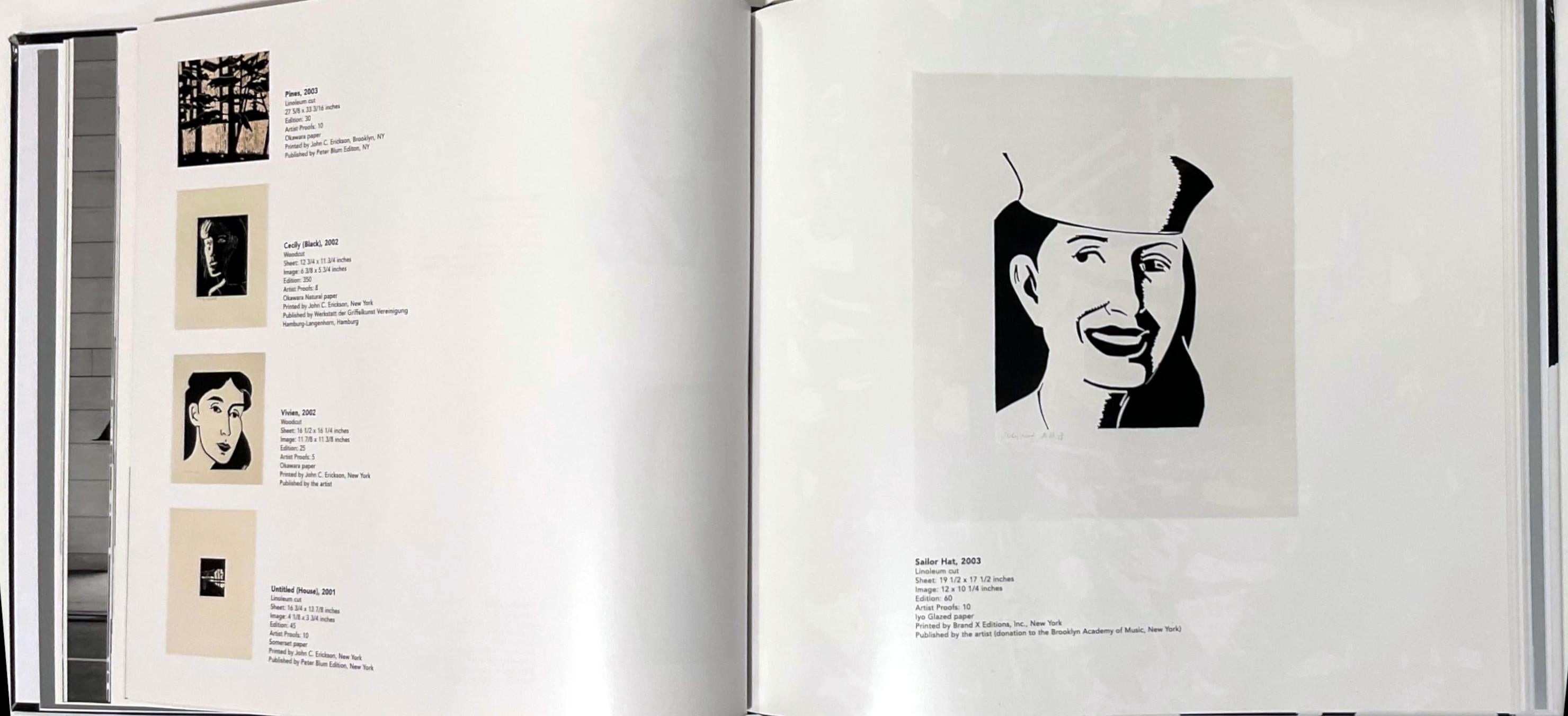 Monograph: Alex Katz Black and White (Hand signed by Alex Katz) For Sale 7