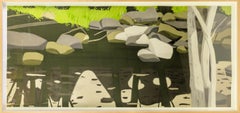 Alex Katz, Black Brook, 1992, firmato, Aquatinit, edizione di 50 esemplari