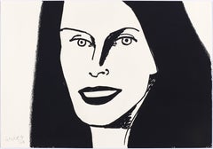 Alex Katz 'Christy' (Schröder 466) Signierte Aquatinta und Radierung 2010