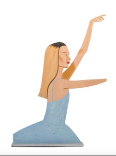 Alex Katz „Dancer 2“ Signiert Aluminiumausschnitt 2020