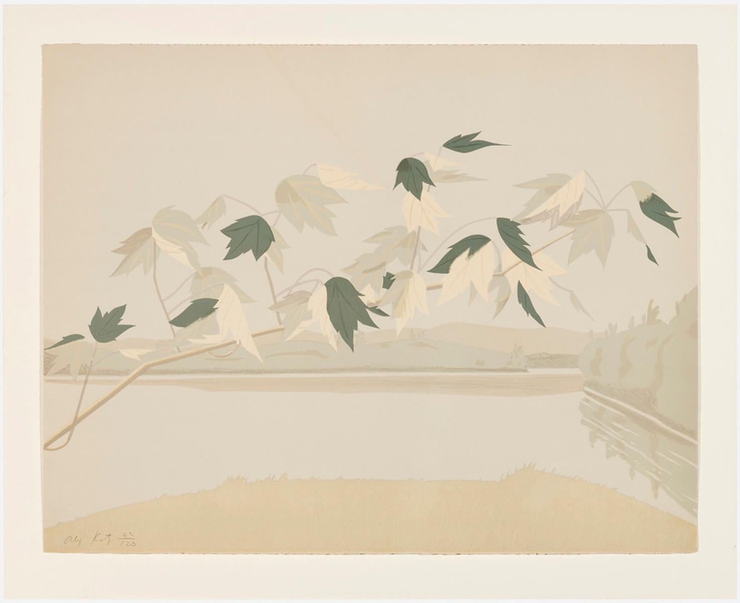 Alex Katz - Lithographie de la fin du mois de juillet 1971 1