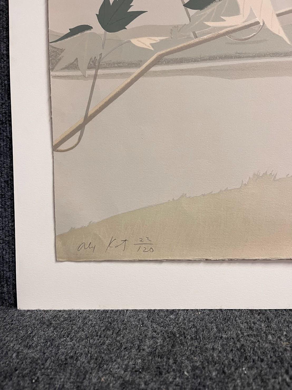 Alex Katz - Lithographie de la fin du mois de juillet 1971 3