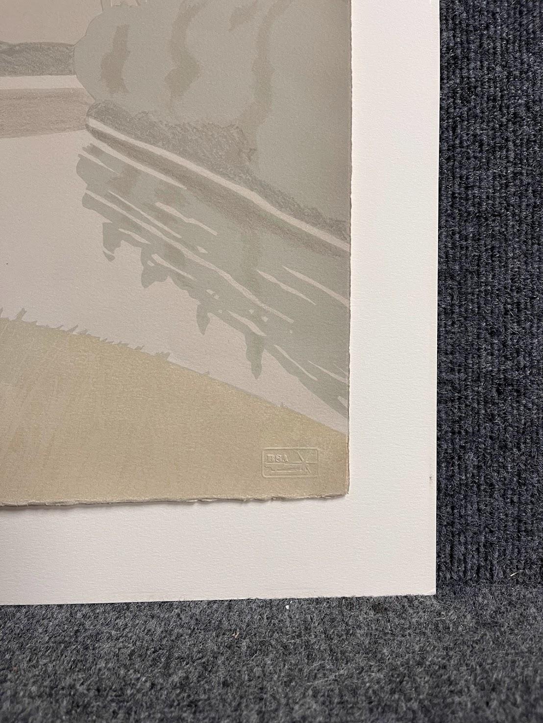 Alex Katz - Lithographie de la fin du mois de juillet 1971 4