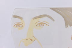 Alex Katz Man With Pipe Signed and Numbered Etching & Aquatint Contemporary Art