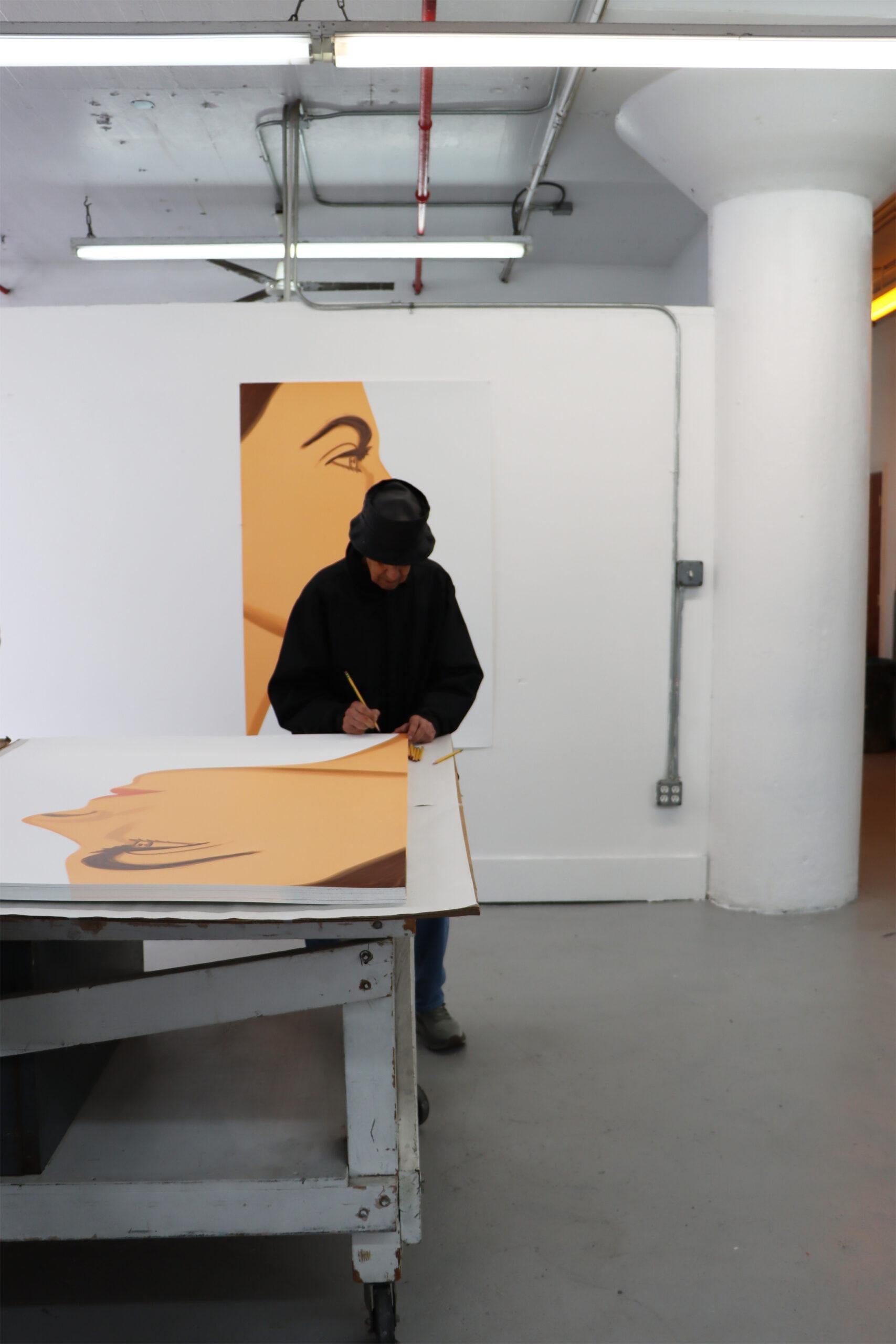 Alex Katz 'Olivia 1' For Sale 1