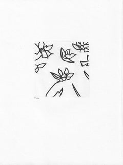 Alex Katz - "Piatto 21" dal Portafoglio GLORIA (Acquaforte originale, 2005) Ed. 100