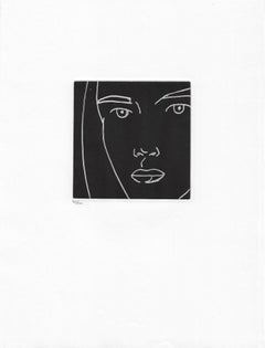 Alex Katz - "Plate 22" From GLORIA Portfolio (Original Etching, 2005) Ed 100