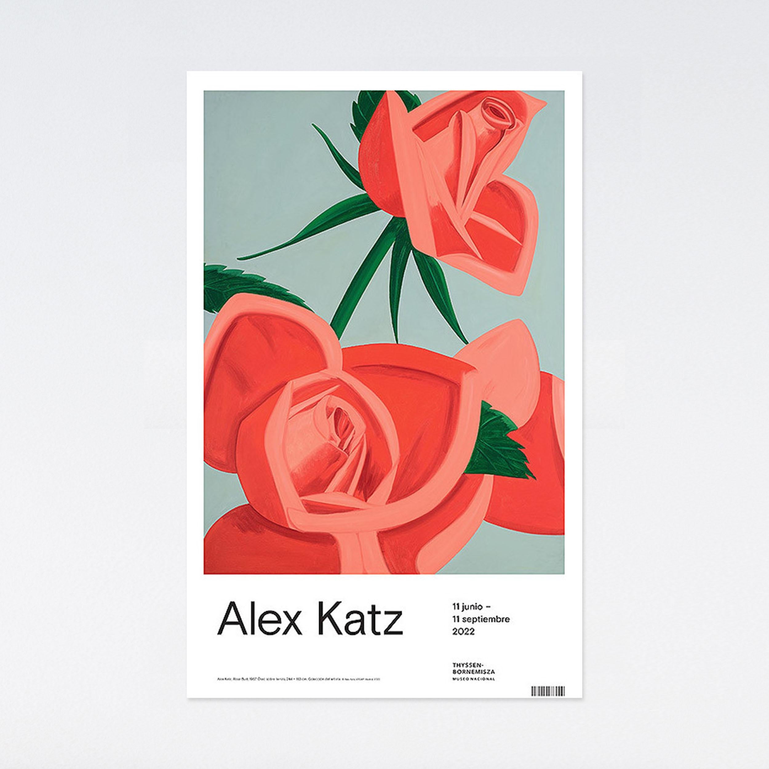alex katz exhibition poster