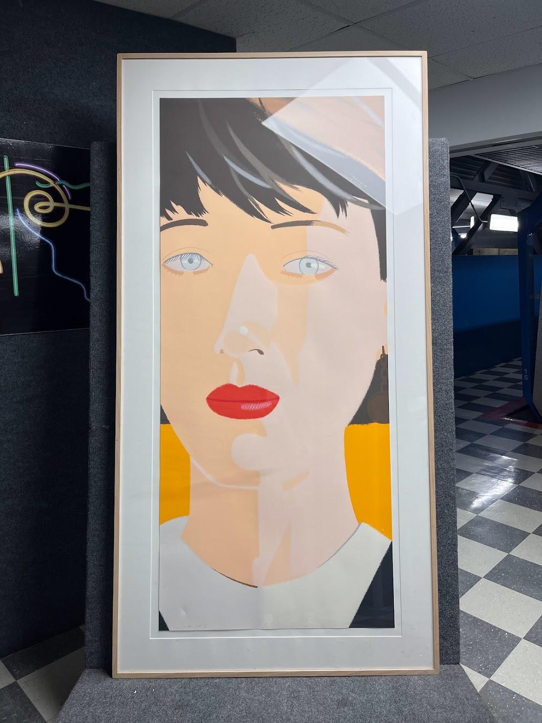 ALEX KATZ (1927-Present)

This sunning Alex Katz screen print is titled 'Samantha' from the year 1987. On the left hand side it is signed in pencil and numbered 'AP 1/12' (aside from the edition of 80, plus one printer's proof), the full sheet,