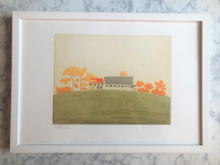 Alex Katz 'Small Cuts House and Barn' 2008 Print For Sale 1
