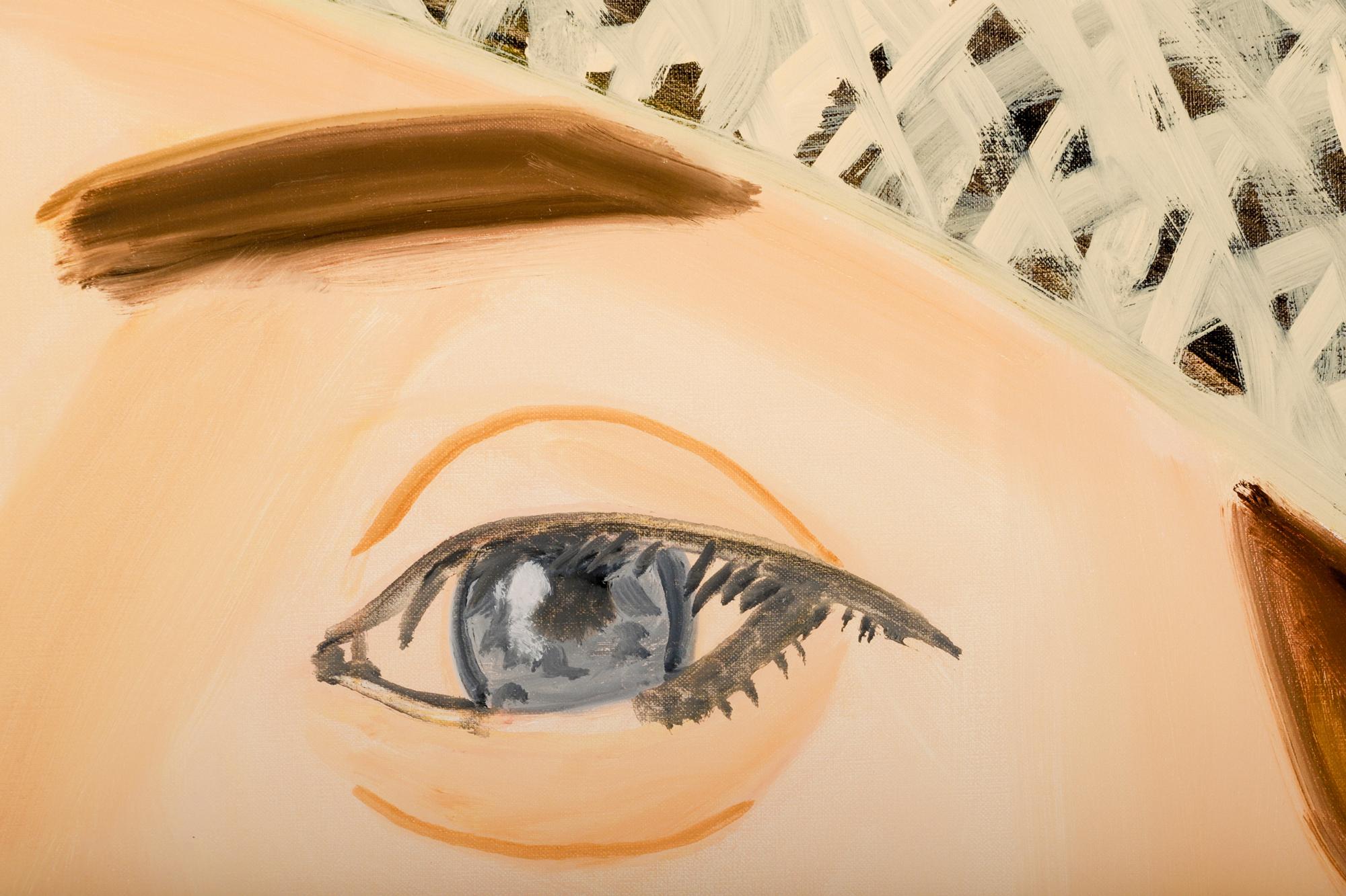 Alex Katz, Cappello di paglia 1 - Stampa firmata, Pop Art, Arte contemporanea in vendita 2