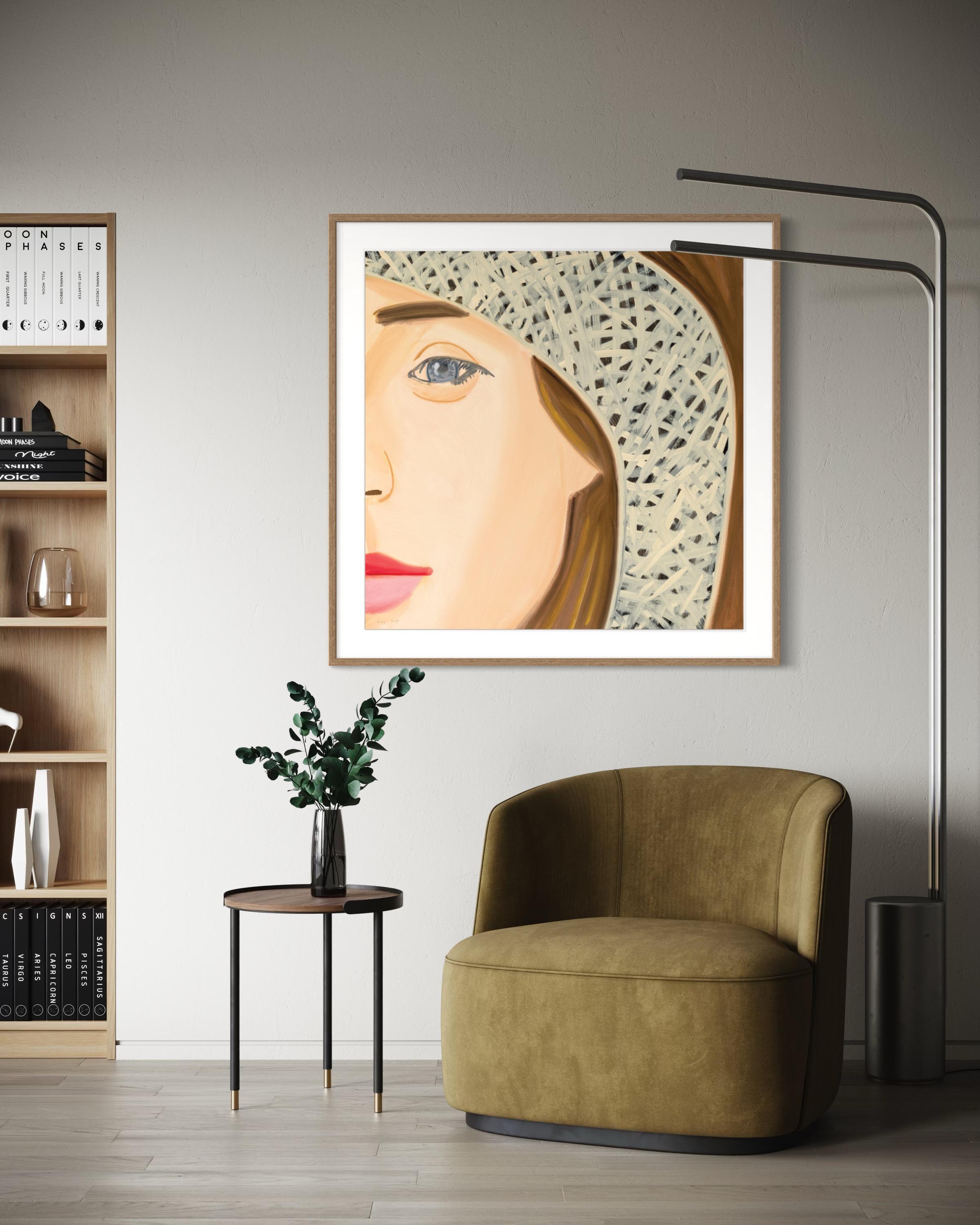 Alex Katz, Cappello di paglia 1 - Stampa firmata, Pop Art, Arte contemporanea in vendita 3