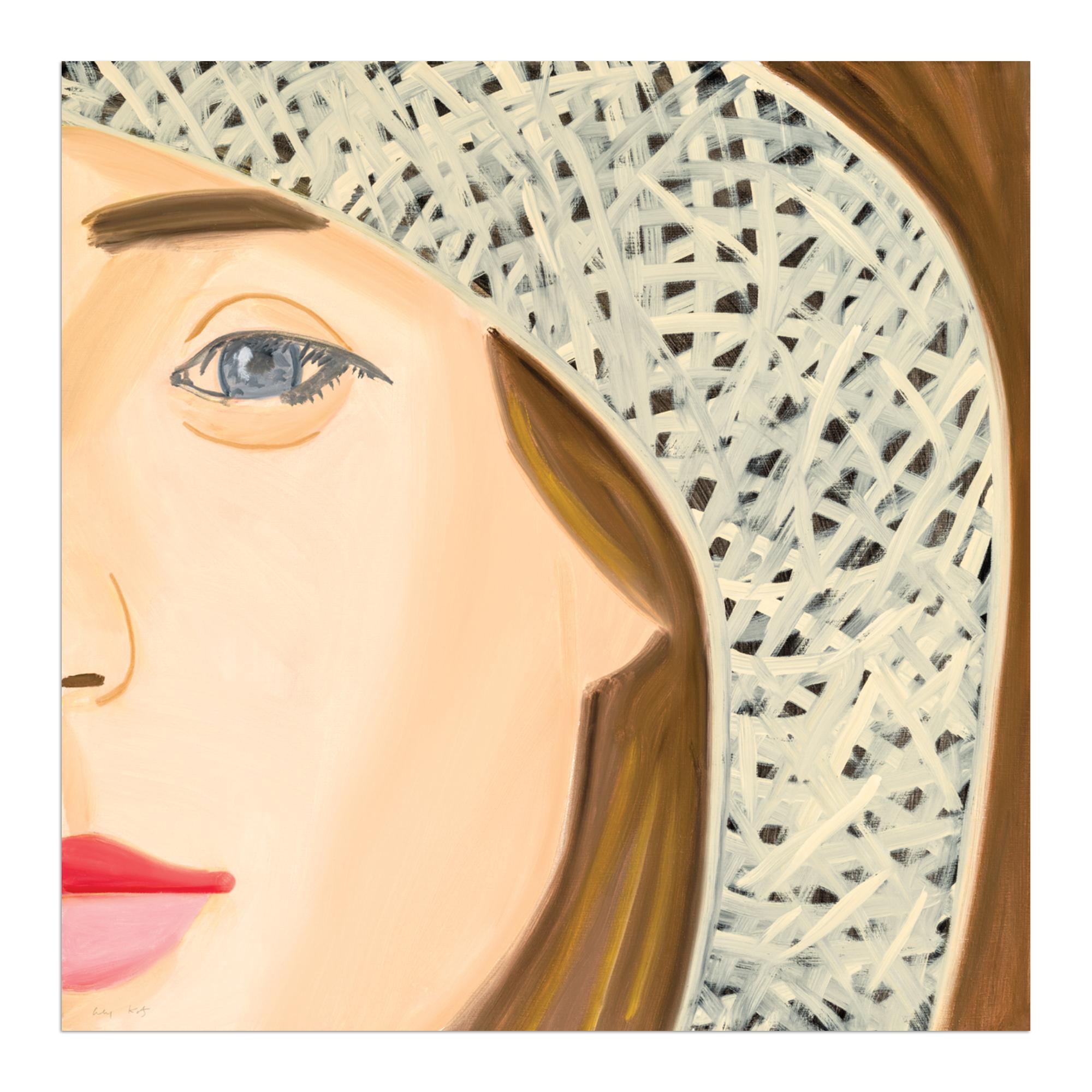 Alex Katz (americano, nato nel 1927)
Cappello di Paglia 1, 2022
Mezzo: Inchiostro a pigmenti d'archivio su carta per belle arti
Dimensioni: 91 x 91 cm (36 x 36 in)
Edizione di 150 esemplari: firmati e numerati a mano a matita
Editore: Lococo, Saint