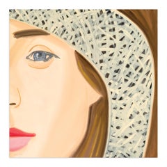 Alex Katz, Cappello di paglia 1 - Stampa firmata, Pop Art, Arte contemporanea