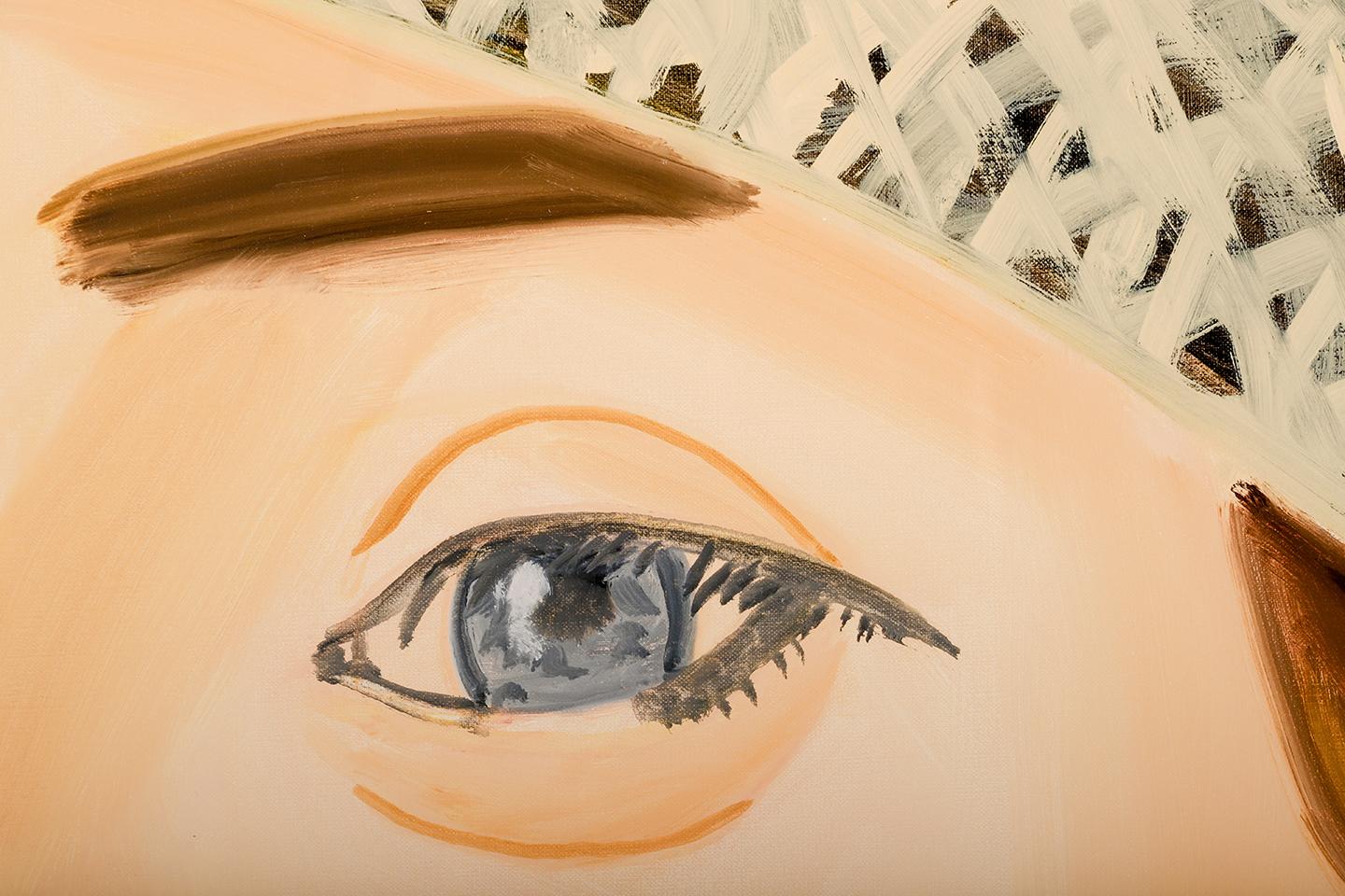 Alex Katz, Straw Hat I, 2022 2