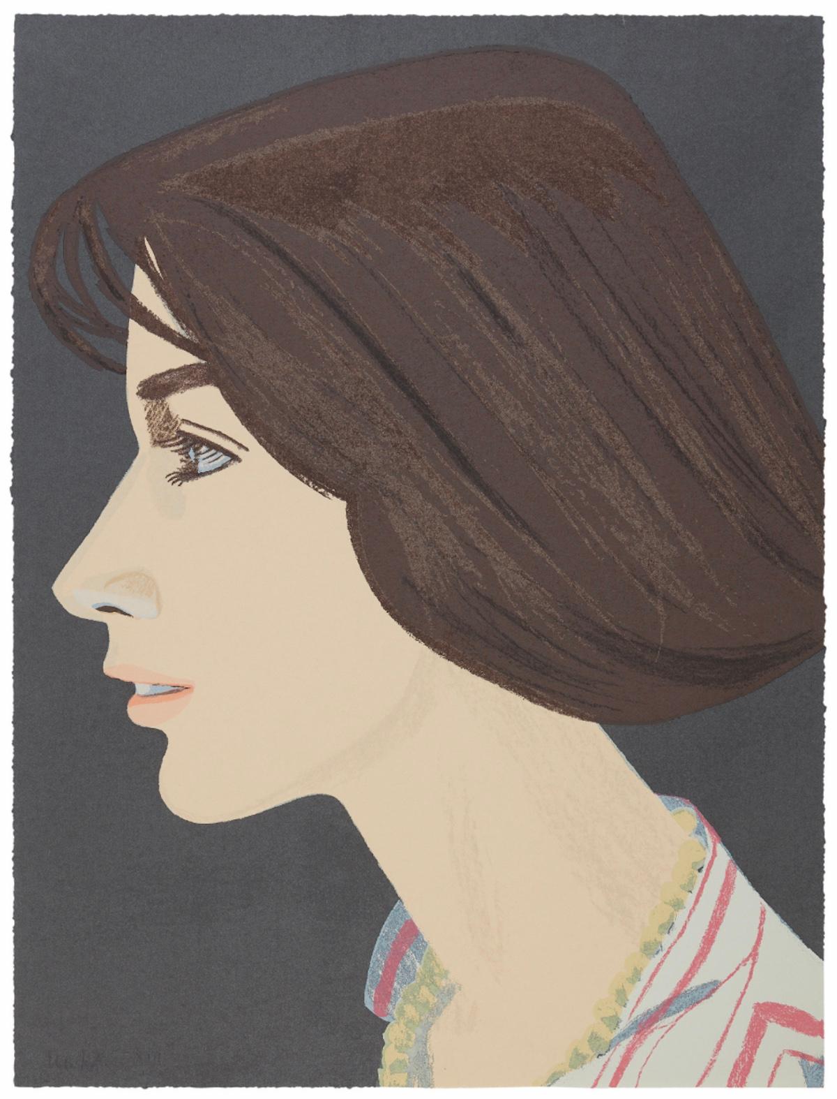 ALEX KATZ (1927-Gegenwart)

Dieser Siebdruck "Susan" von Alex Katz aus dem Jahr 1976 ist farbig gedruckt, mit Bleistift signiert und nummeriert XIII/L aus der Deluxe-Edition, abgesehen von der Auflage von 175 mit arabischen Ziffern, auf