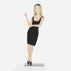 Alex Katz "Yvonne" en acier inoxydable multiple avec signature imprimée 2018