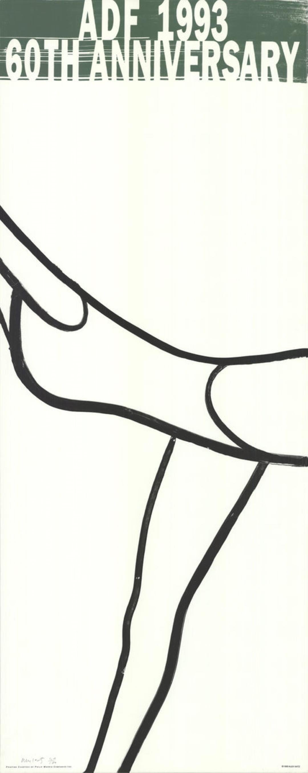 American Dance Festival - Signed By Alex Katz For Sale 3