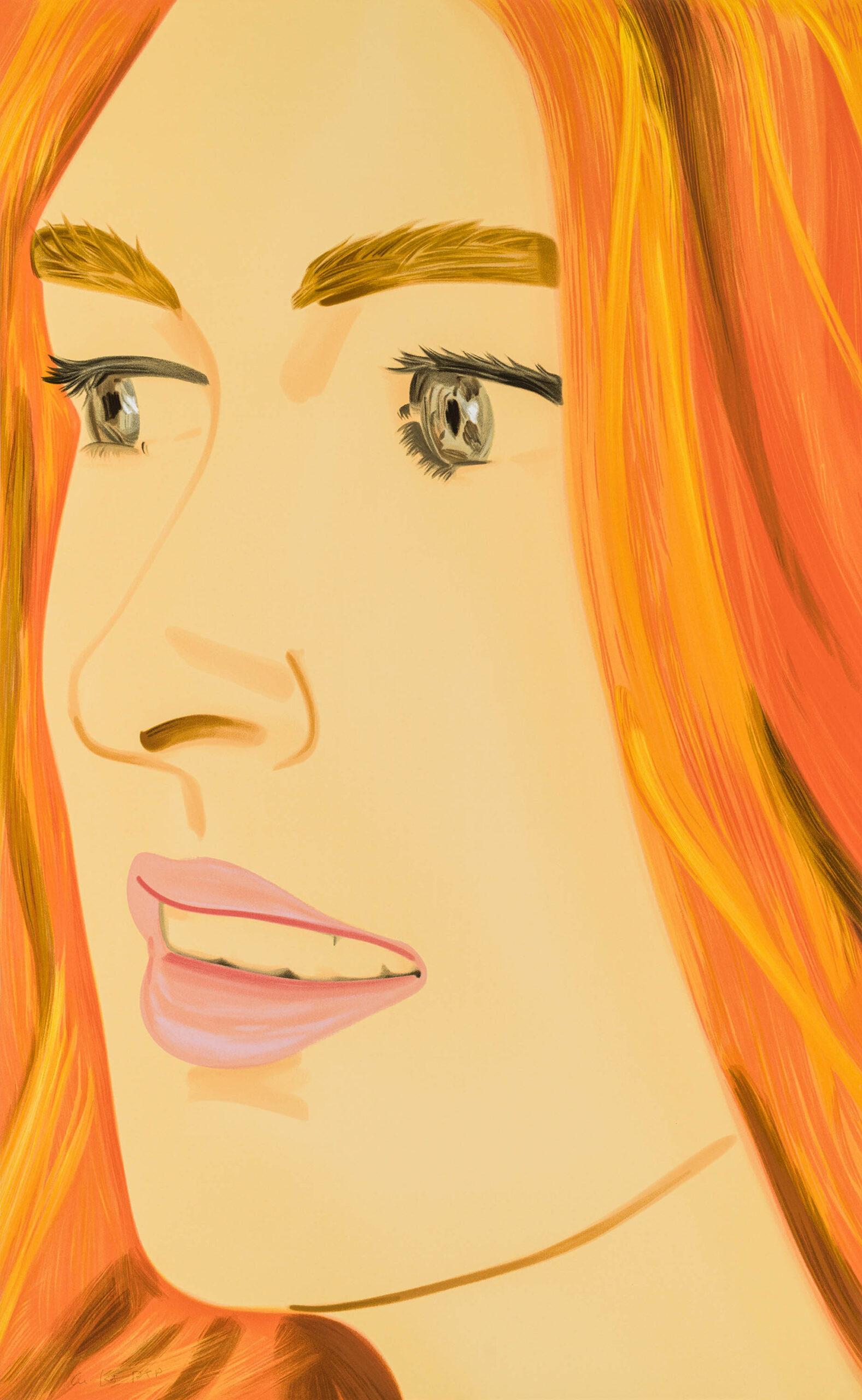 Ariel - Print by Alex Katz