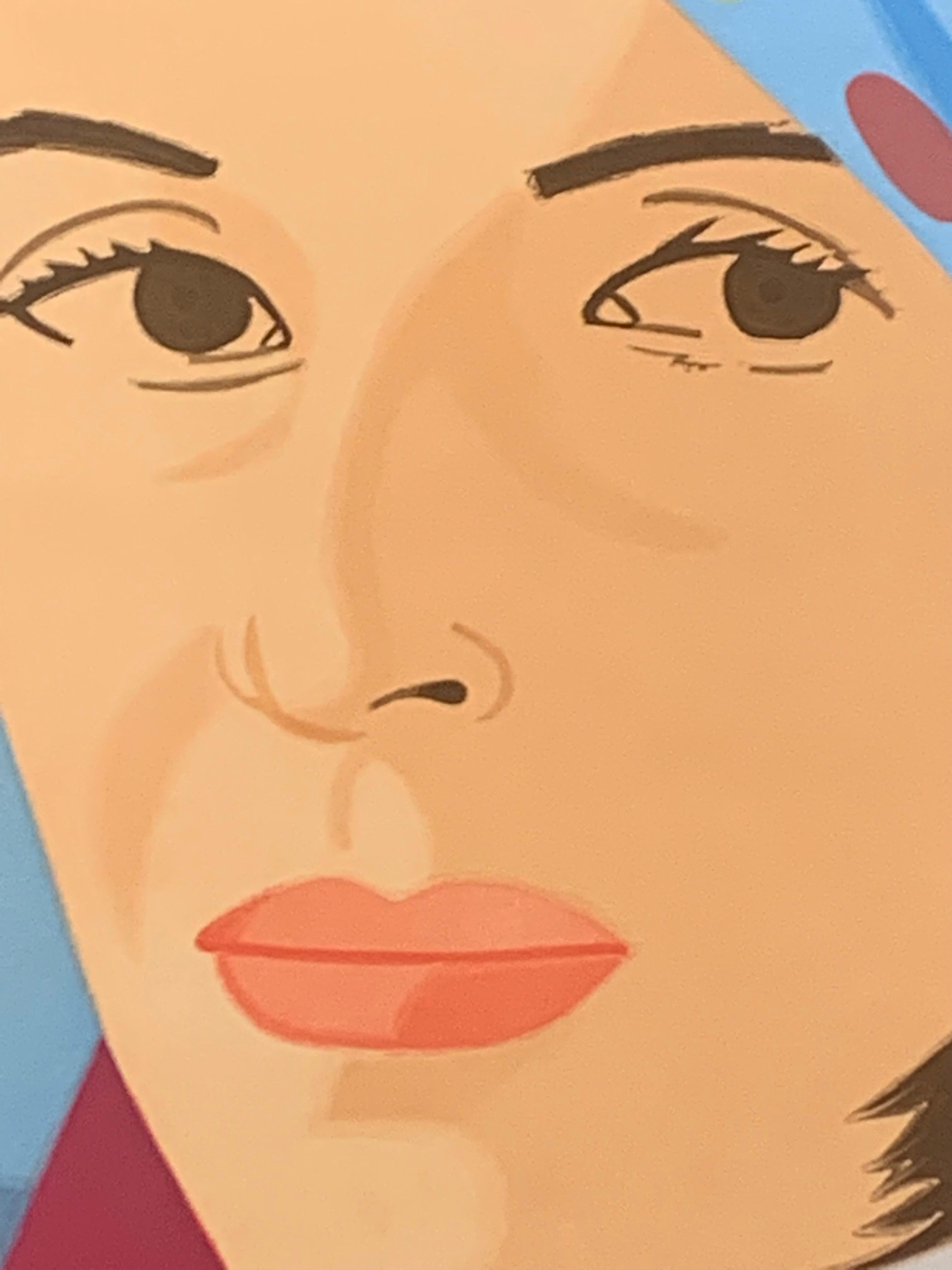 Blue Hat - Contemporary Print by Alex Katz