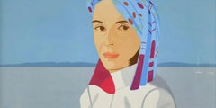 Blue Hat by Alex Katz, 2004