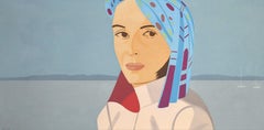 Blue Hat, Pop Art Aquatint Etching by Alex Katz