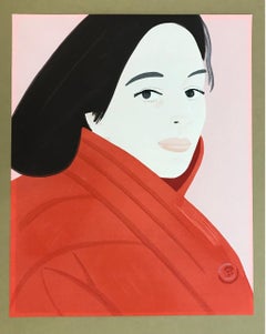 Brisk Day (1990) Woodcut by Alex Katz (Limited Edition of 150)