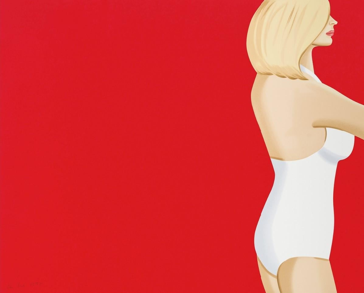 Figurative Print Alex Katz - I Colon Girl 3