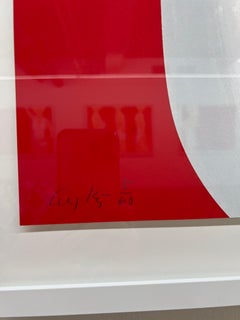 Coca-Cola Girl 9 - 21st Century, Contemporary, Alex Katz, Swim Suit, Woman, Red