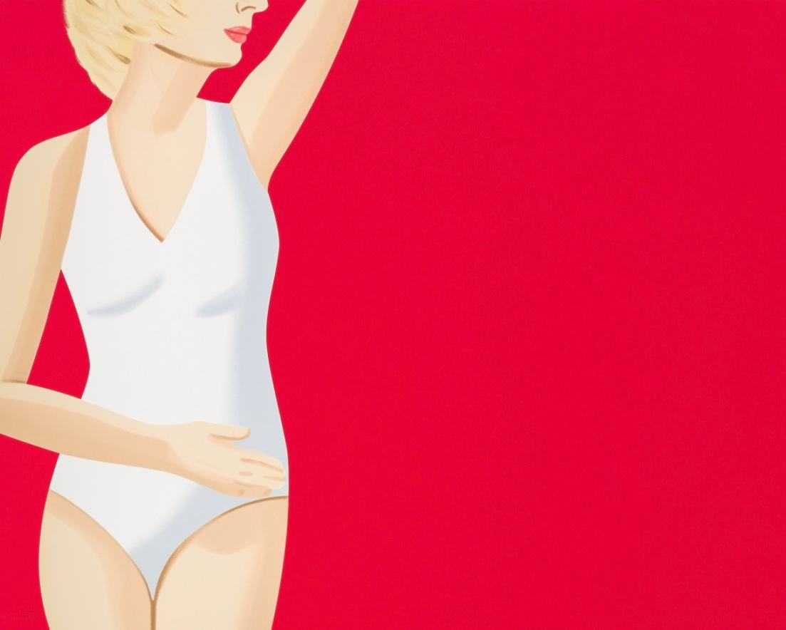 Alex Katz Figurative Print - Coca Cola Girls #4