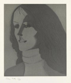 "Cynthia" Etching and Aquatint Hand signed and numbered by Alex Katz 1984