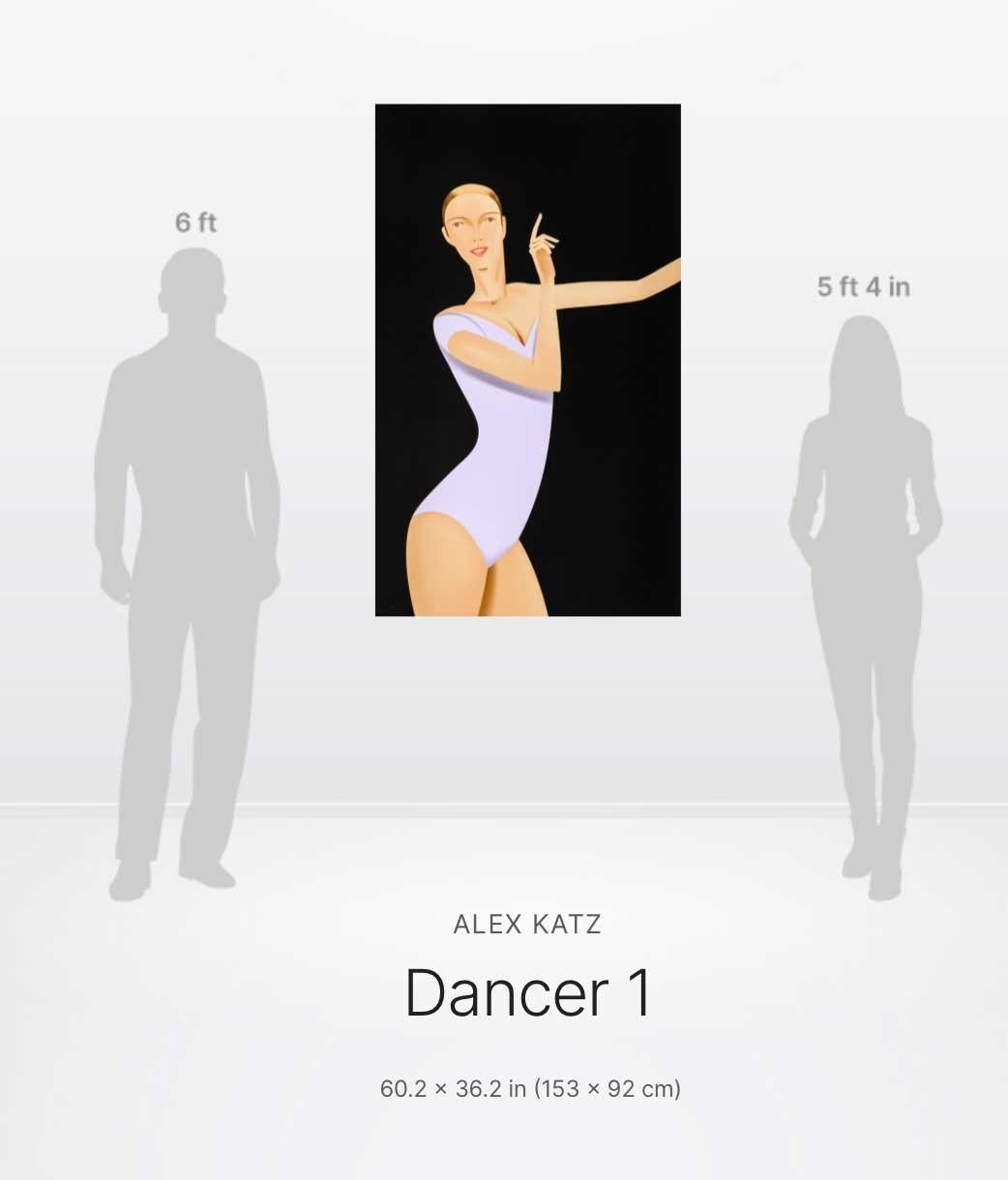 Dancer 1 - Print by Alex Katz