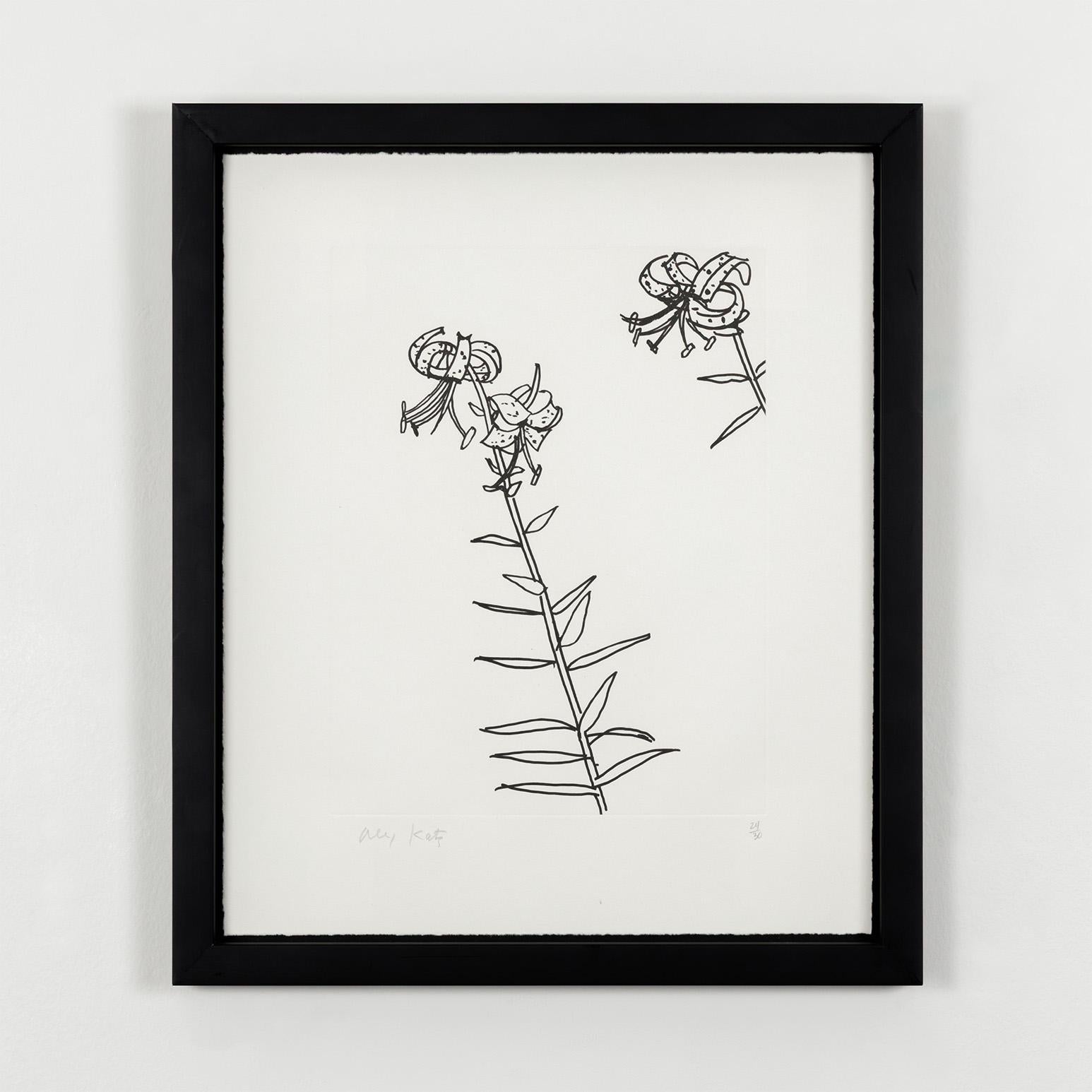Alex Katz Still-Life Print - Edges 6