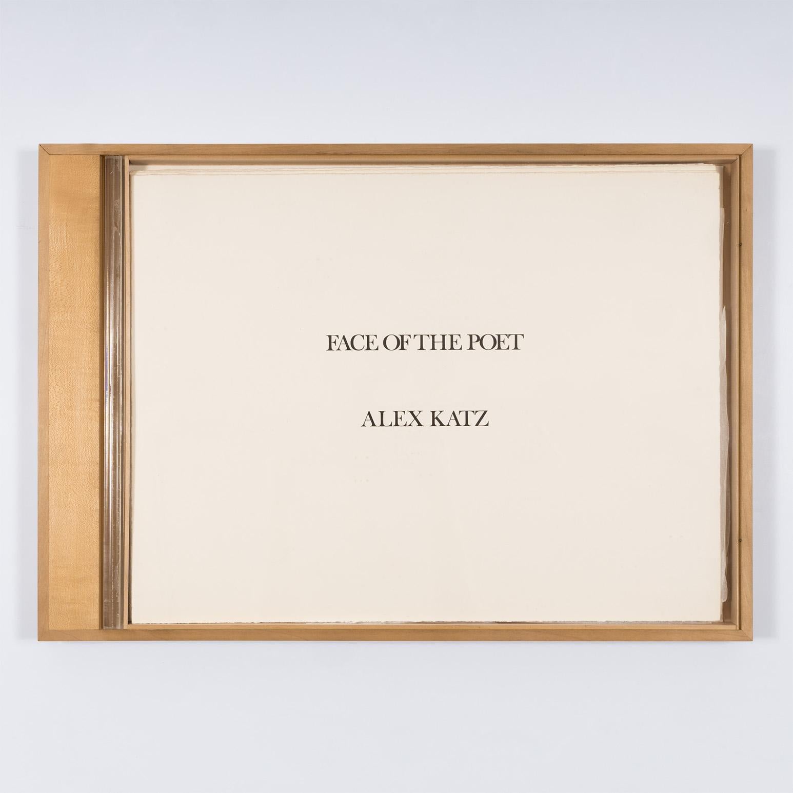 Face of the Poet - Pop Art Art by Alex Katz