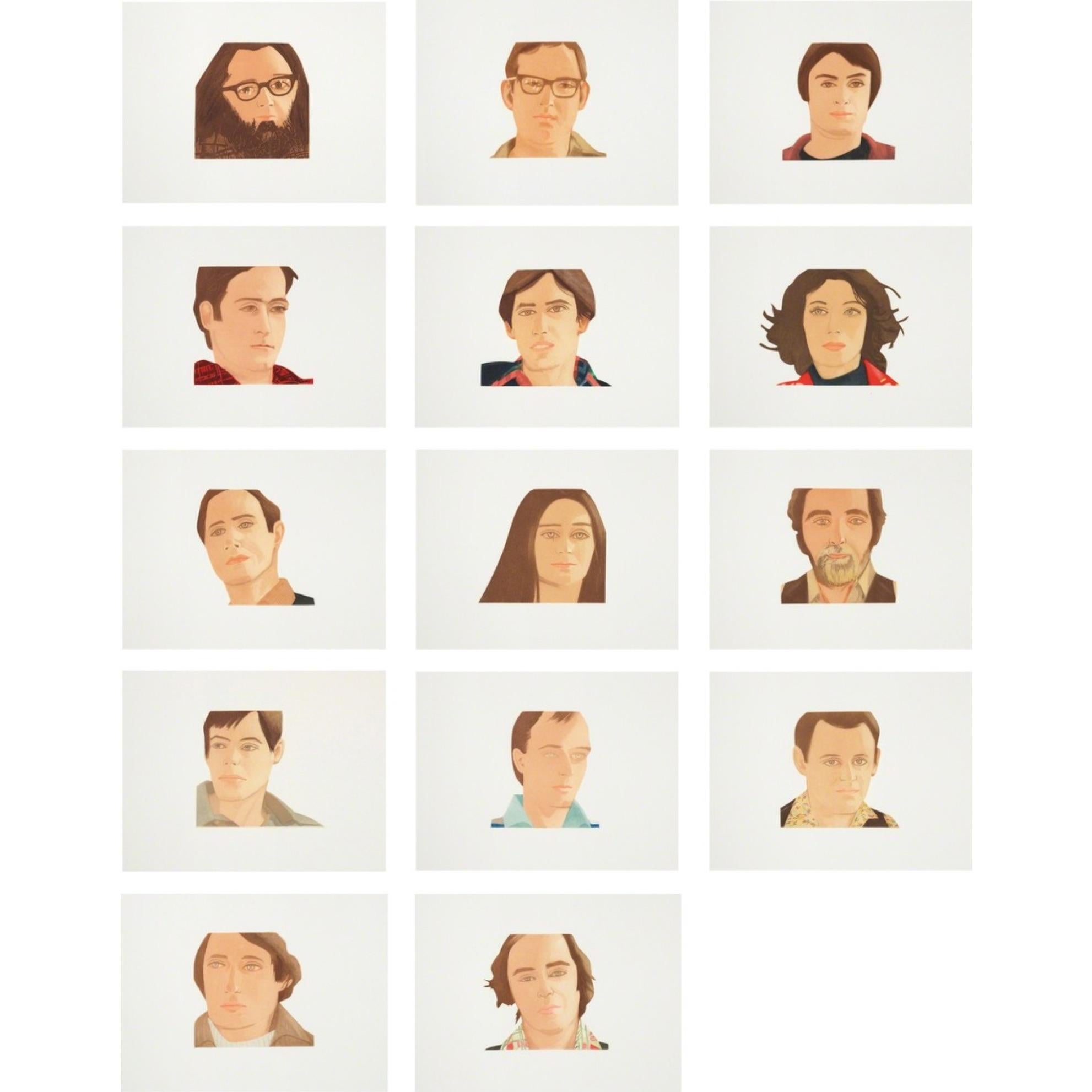 Face of the Poet - Art by Alex Katz