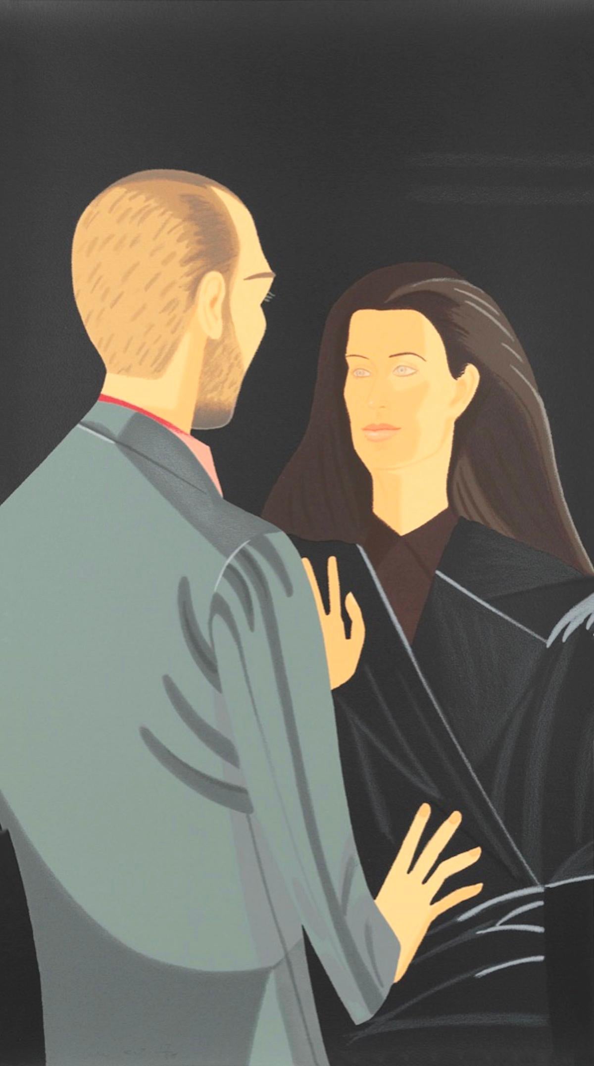 FRANCESCO AND ALBA CLEMENTE' (FROM THE PAS DE DEUX) SCREENPRINT 1993 - Print by Alex Katz