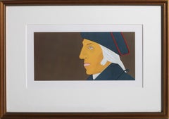 George Washington aus dem Kent Portfolio, Pop-Art-Porträt von Alex Katz
