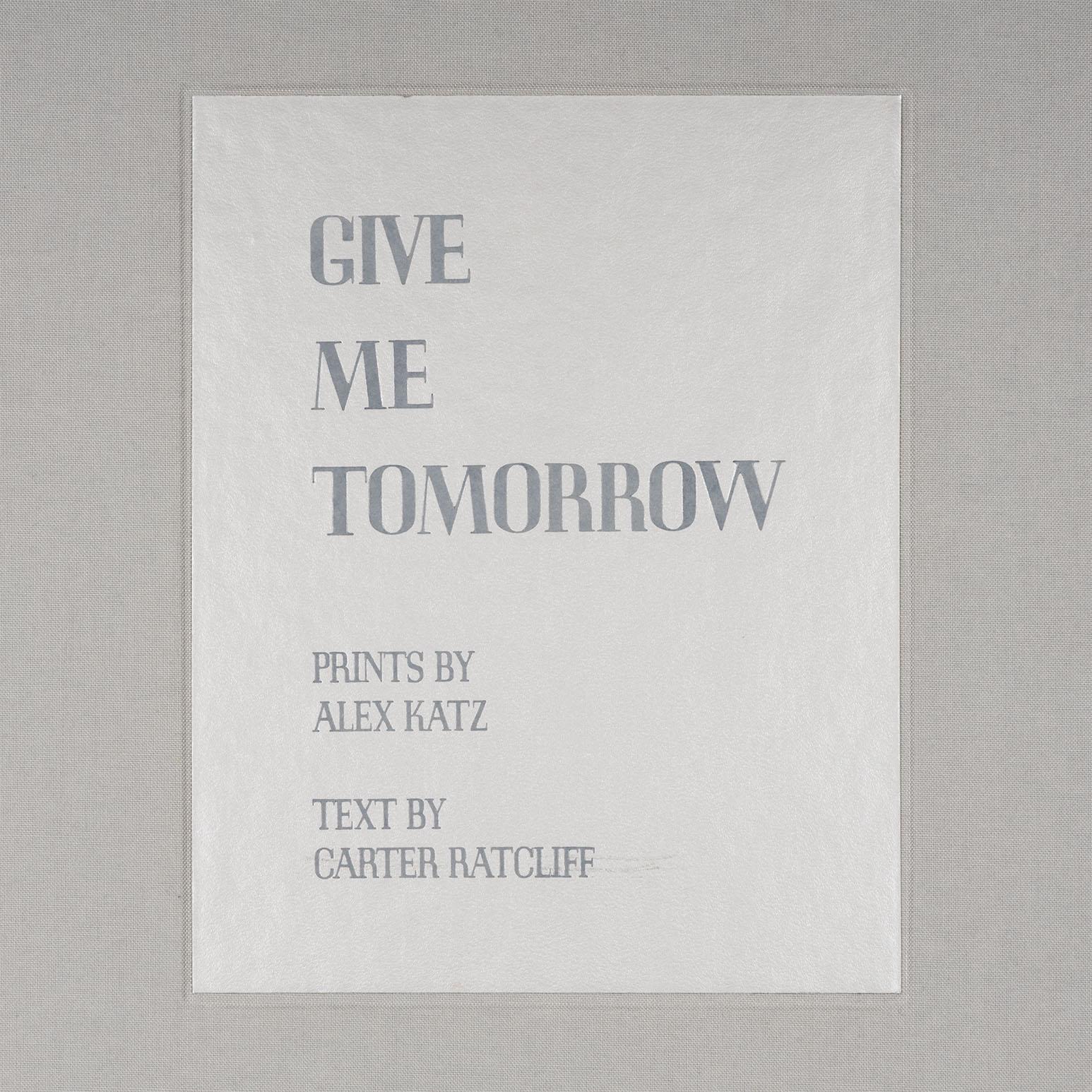 Give Me Tomorrow For Sale 10