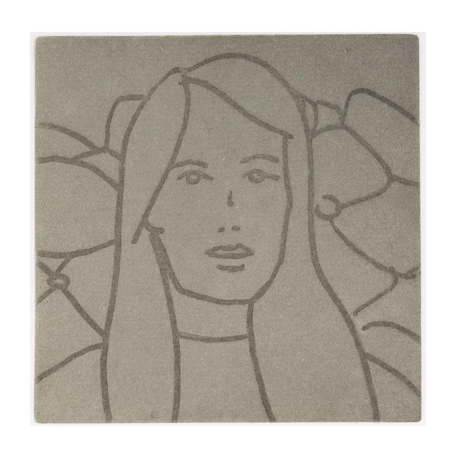 Gloria (feuille 20) - Print de Alex Katz