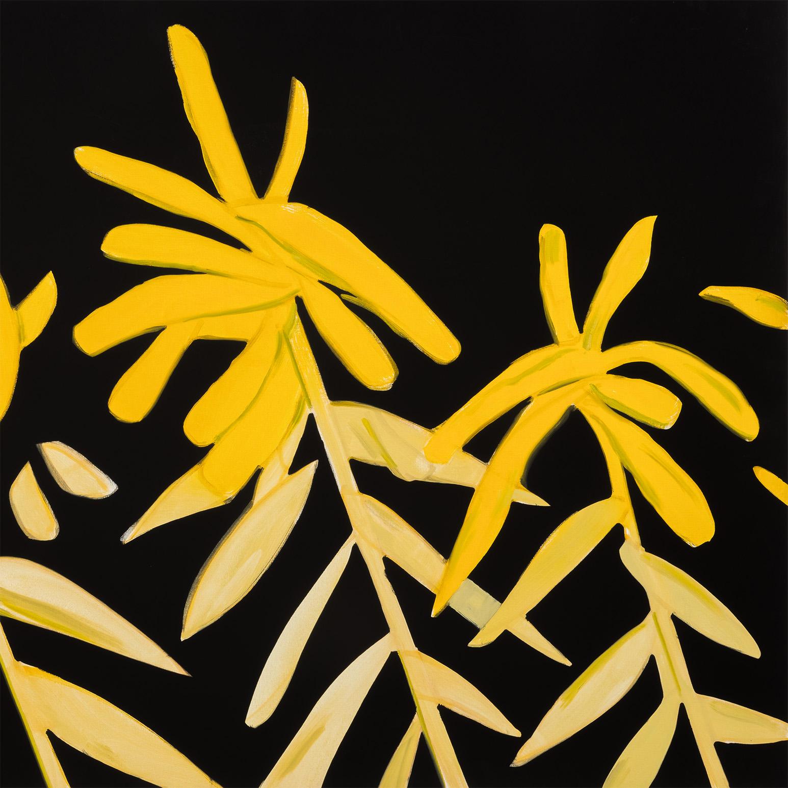 Goldenrod - Black Landscape Print by Alex Katz