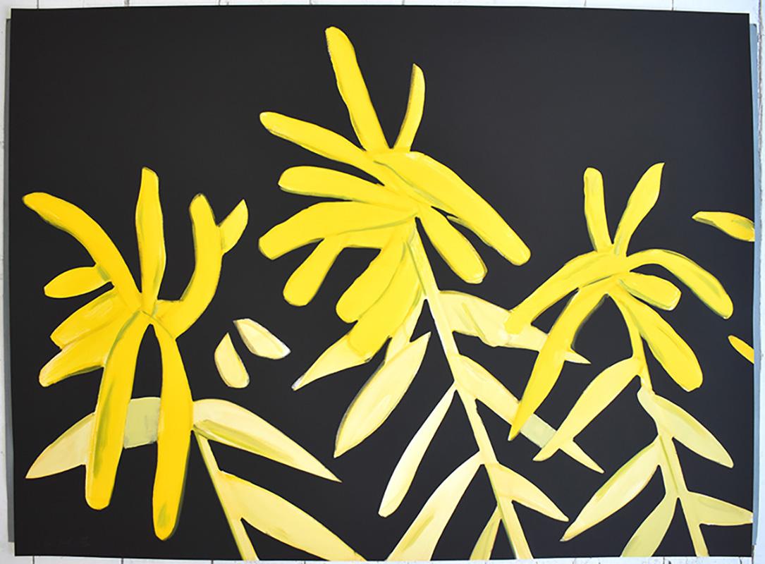 Goldenrod, from: Flowers Portfolio - Print by Alex Katz