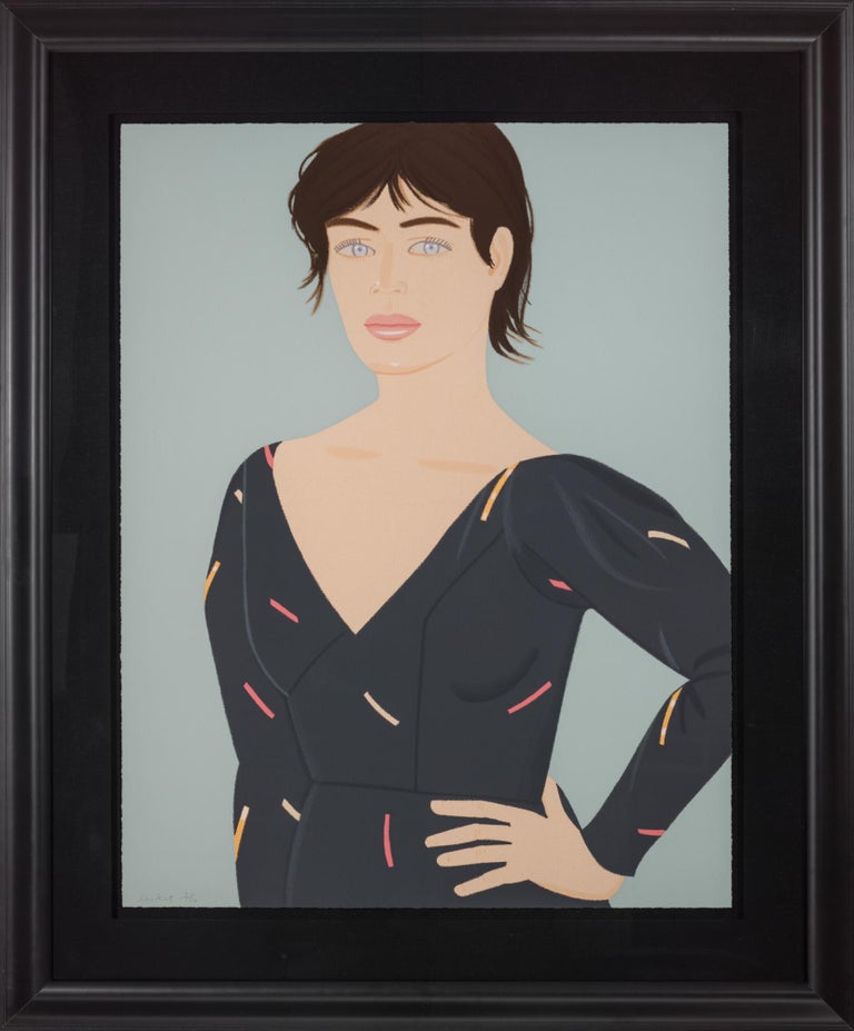 Alex Katz - Gray Dress (Laura) For Sale at 1stDibs
