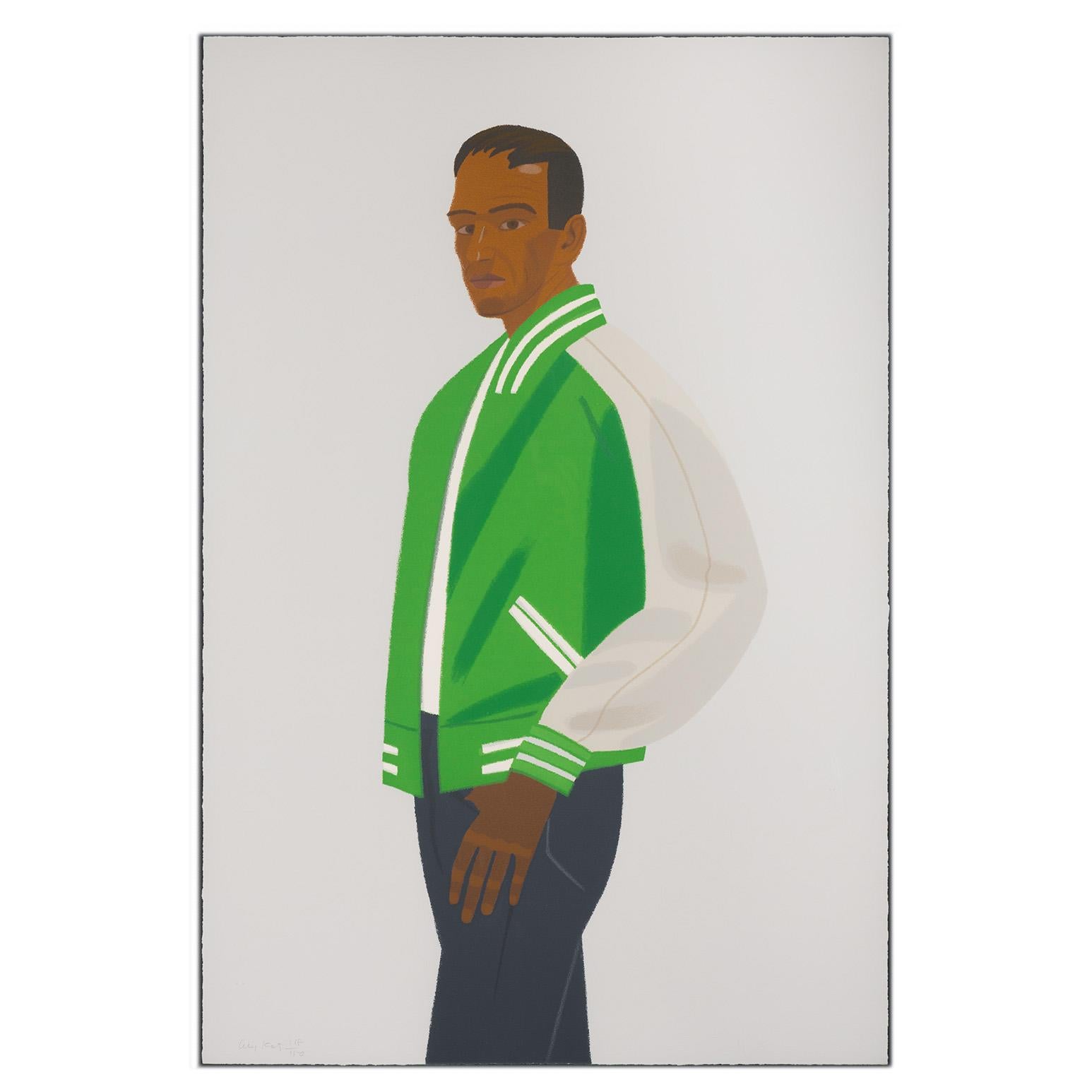 Chaqueta verde - Print de Alex Katz