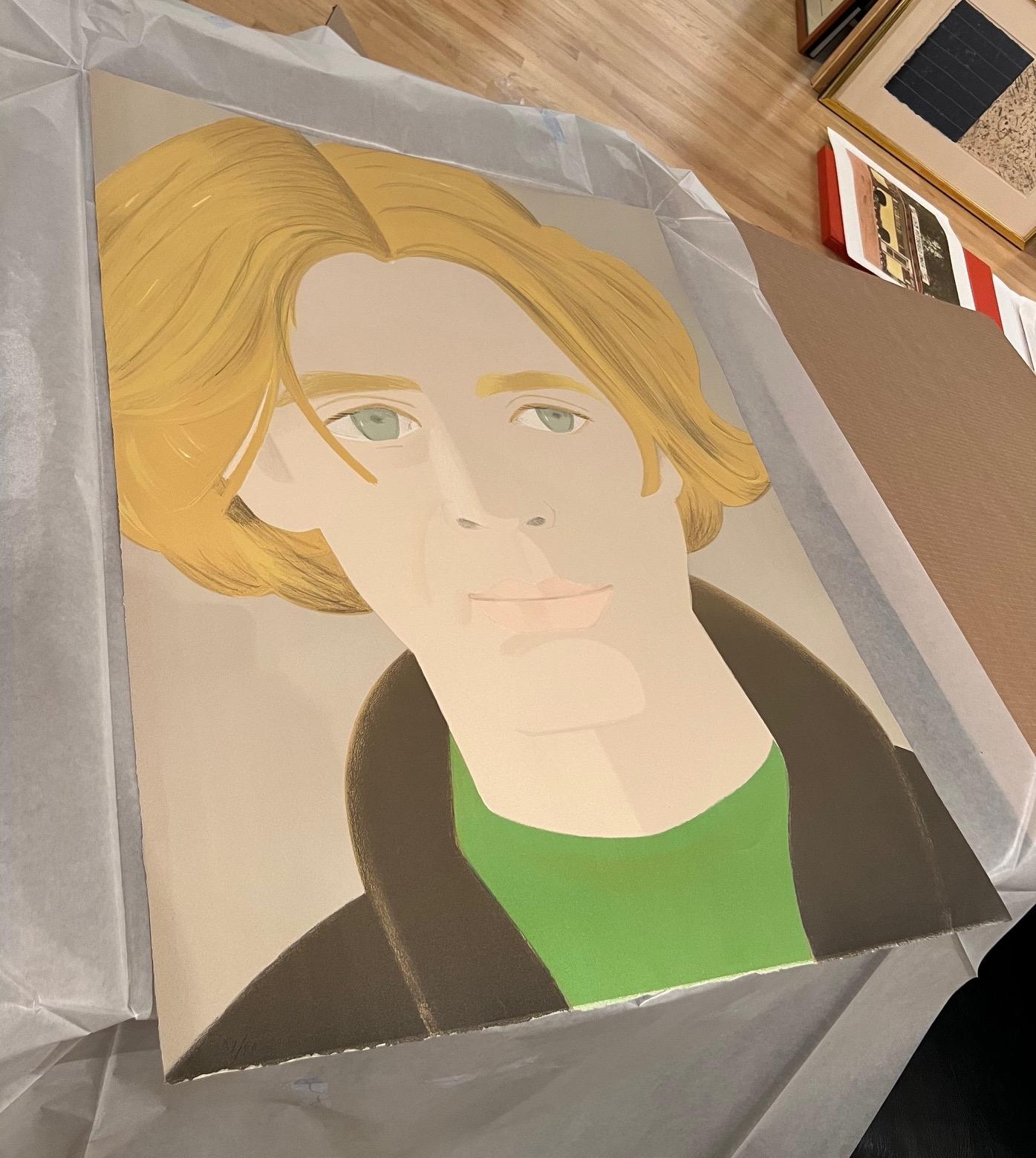 Homage to Frank O'Hara - Print by Alex Katz