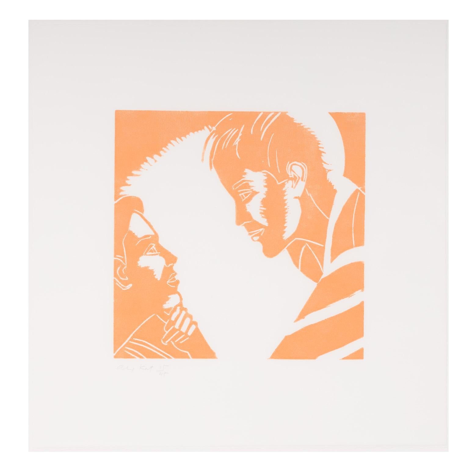 Jennifer et Eric - Print de Alex Katz