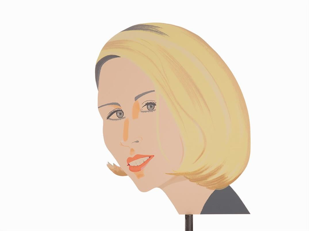 Jessica, Pop-Art-Siebdruck auf Aluminium von Alex Katz im Angebot 1