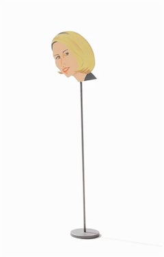 Jessica, Pop Art Screenprint on aluminum by Alex Katz