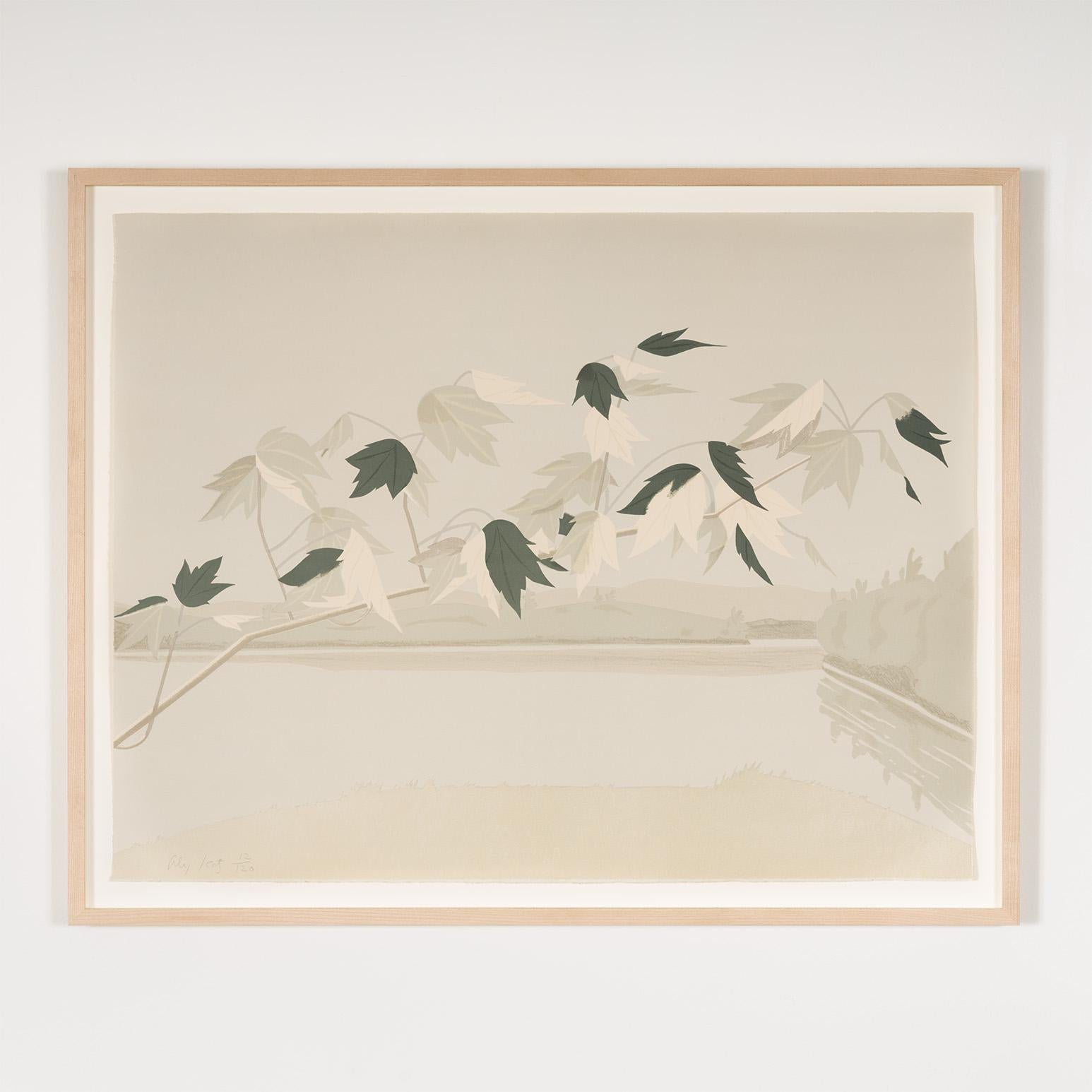 Alex Katz Landscape Print - Late July 2